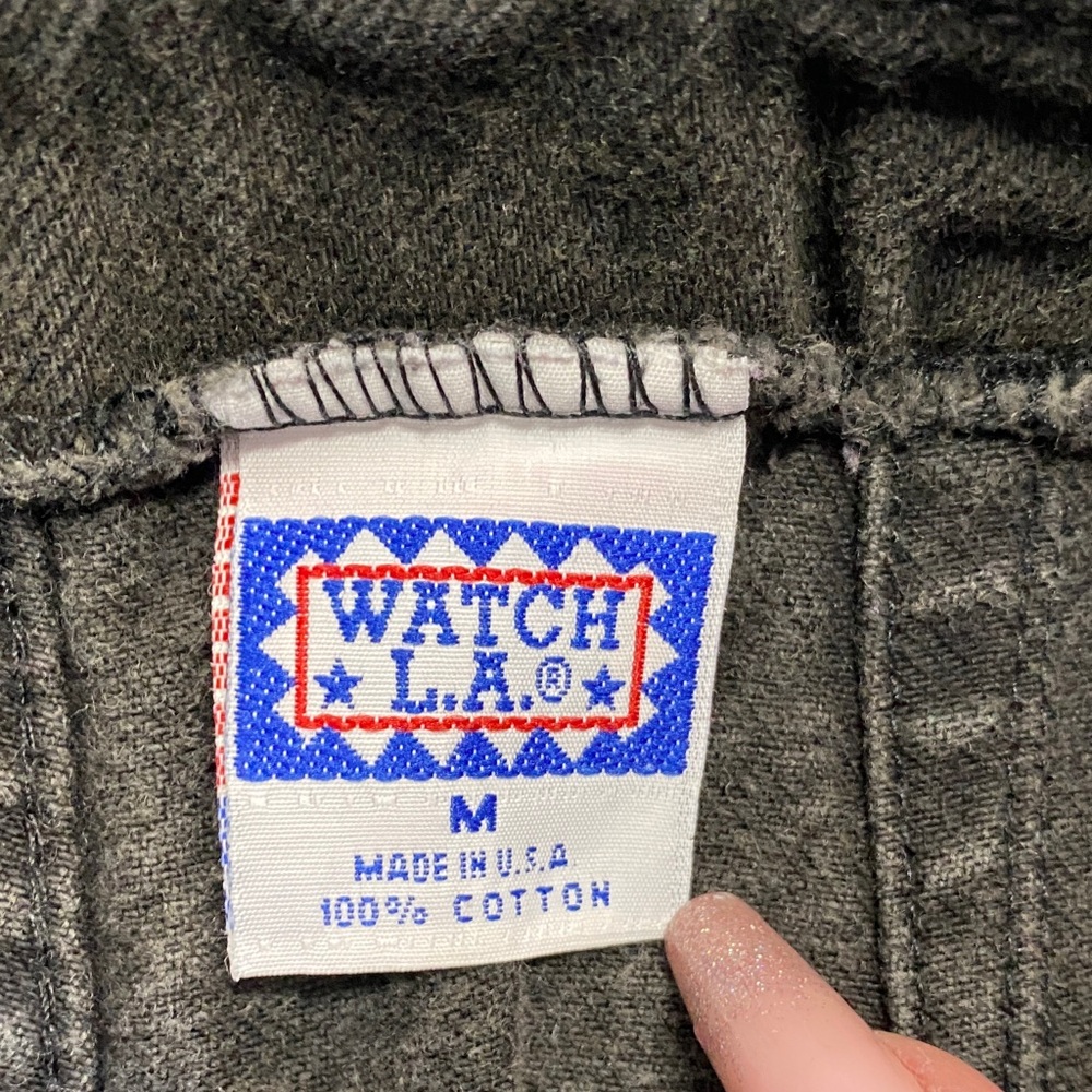 WATCH L.A. Black Cotton Garment with Branded Tag - Picture 2 of 10